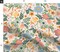 Whimsical Flowers Pink Blue Green Retro Spring Floral Custom Printed Fabric by Spoonflower Various Fabrics by the Yard or Fat Quarter